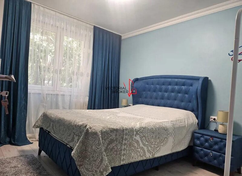 Tei, 15 min. metrou Obor apartament mobilat la et. 1, bloc 82